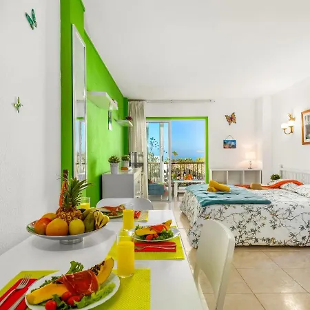 426 Wonderful Sea View Studio In Las Americas! Wi Fi Free! * Playa de las Américas